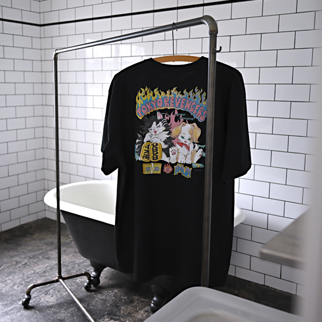 東京リベンジャーズ｜Ms LUTRAコラボ　ビッグTシャツ（乾と九井）：イメージ2