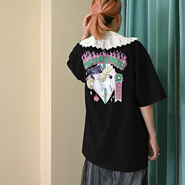 東京リベンジャーズ｜Ms LUTRAコラボ　ビッグTシャツ（三途春千夜）：イメージ1