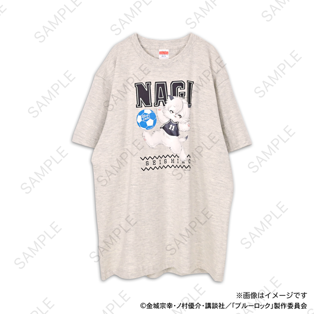 ブルーロック｜ゆったりTシャツ（凪 誠士郎）｜アニ中ストア